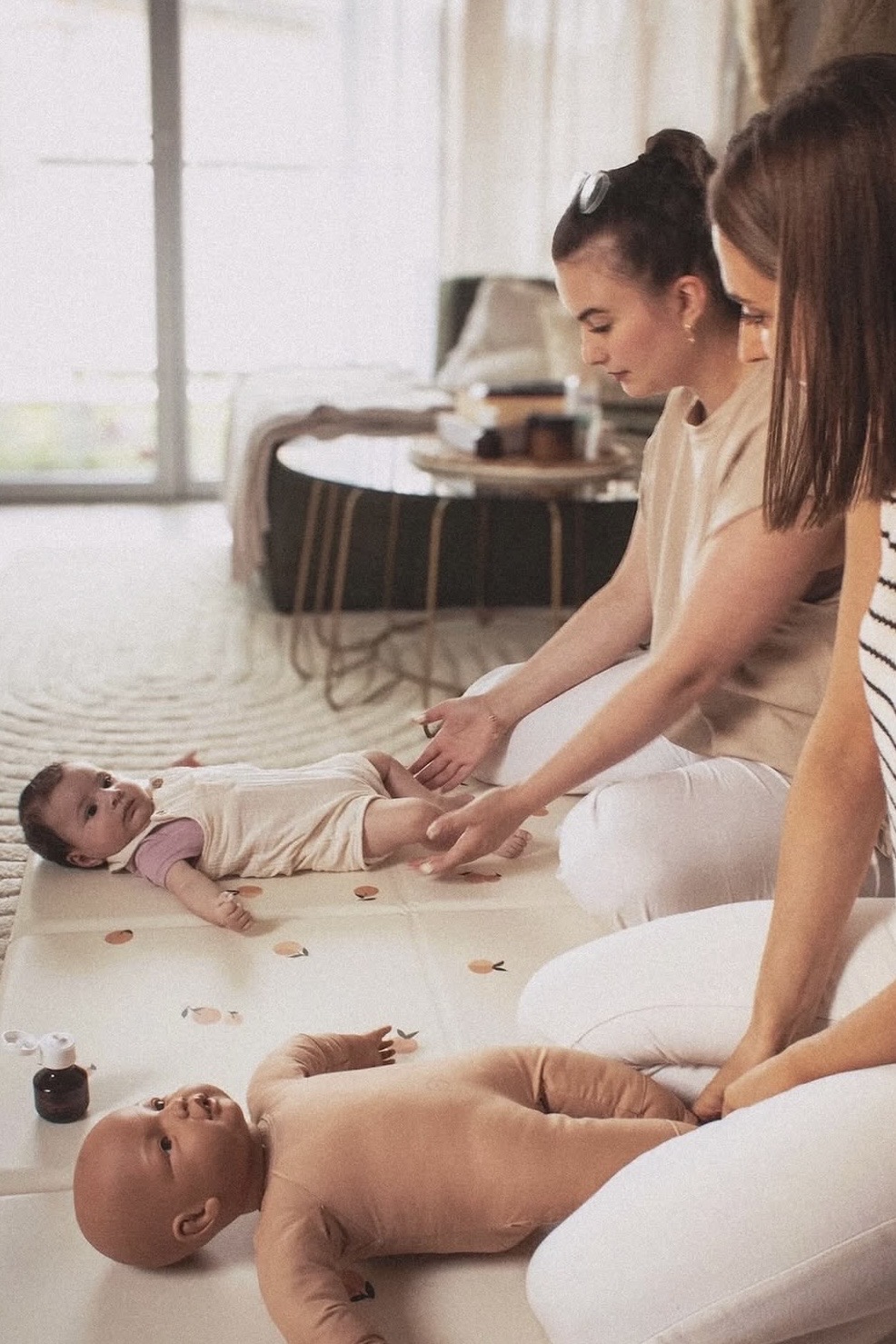atelier massage bébé